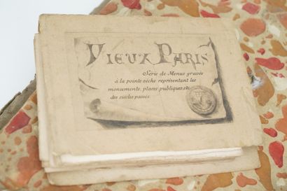  Lot de gravures (Versailles et les Trianons, Le portfolio du tour du monde, Galeries...