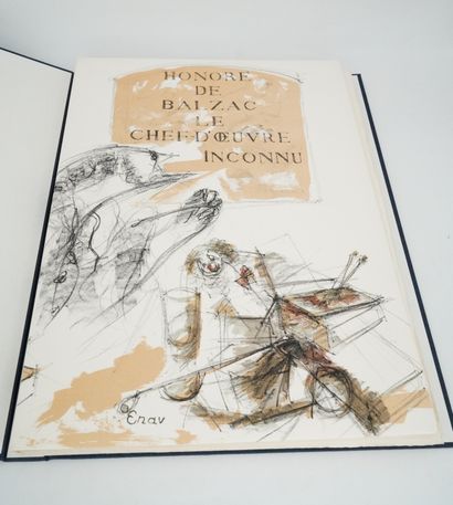 null Honoré de BALZAC, le chef d'œuvre d'un inconnu, illustré par des lithographies...