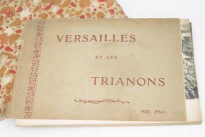null Lot de gravures (Versailles et les Trianons, Le portfolio du tour du monde,...