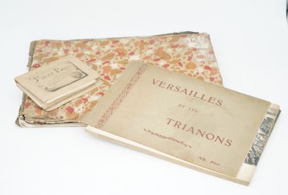  Lot de gravures (Versailles et les Trianons, Le portfolio du tour du monde, Galeries...