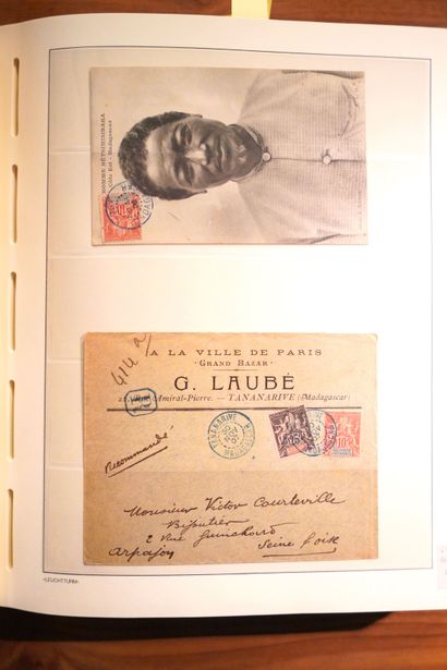 null 
非洲的法国殖民地：统一，马达加斯加，加蓬 1885/1970年发行的邮票：收藏了大量的新邮和取消邮票，一些信件，价值很高，精美的成套邮票，以及各种邮...