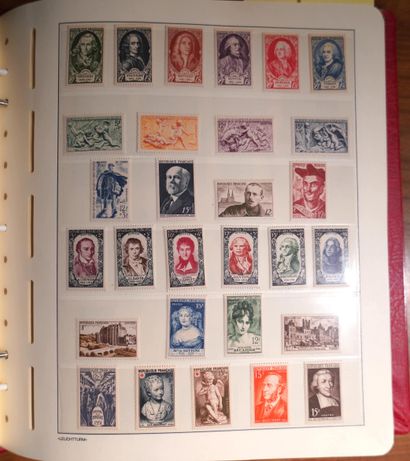 null 
FRANCE Issues 1840/1978: Collection of mint and cancelled stamps including...