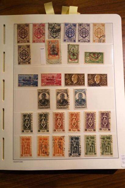 null 
INDE, OCEANIE, ZANZIBAR Emissions 1871/1996 : Collection de timbres neufs et...