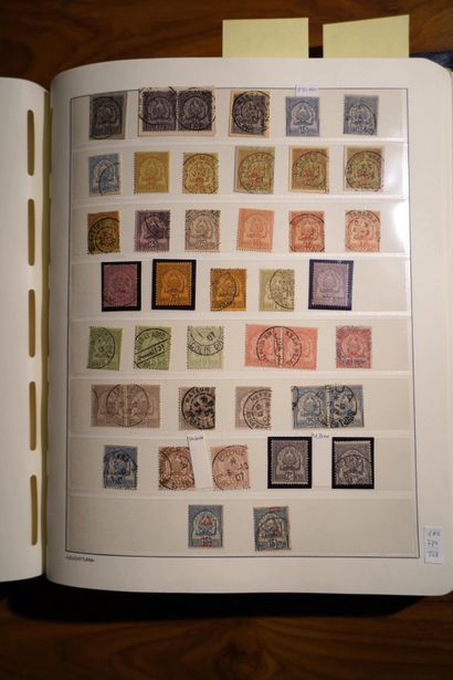 null 
ALGERIE, MAROC, TUNISIE Emissions 1880/1960 : Belle collection de timbres neufs...