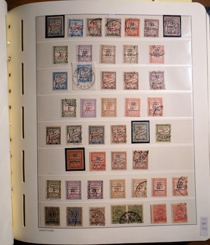 null 
ALGERIE, MAROC, TUNISIE Emissions 1880/1960 : Belle collection de timbres neufs...