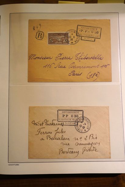 null 
St PIERRE et MIQUELON 1885/1991年发行的邮票，PA，TAX: 收集了价值不菲的新邮和废票，包括N°3，13，27 51/58...