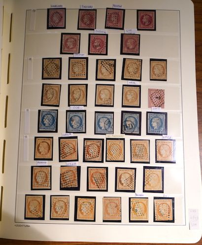 null 
GENERAL COLONIES Issues 1855/1900 : 收集了一系列精美的新邮和已取消的邮票，其中有多枚邮票，有非常好的和罕见的取消...