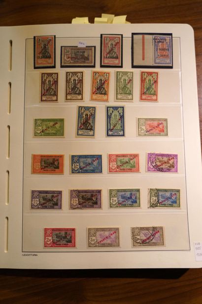 null 
INDE, OCEANIE, ZANZIBAR Emissions 1871/1996 : Collection de timbres neufs et...