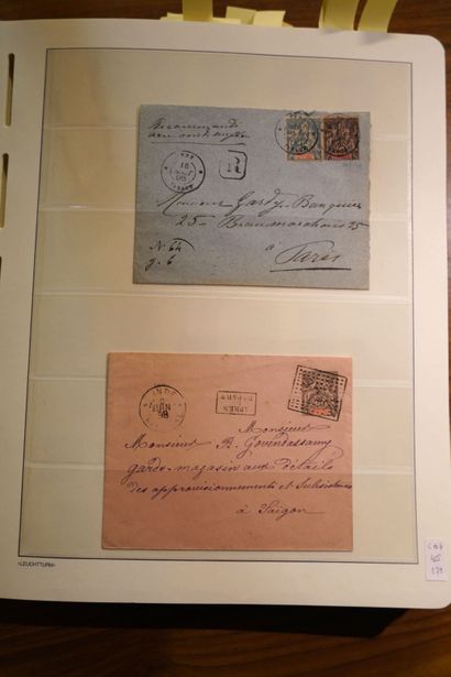 null 
INDE, OCEANIE, ZANZIBAR Emissions 1871/1996 : Collection de timbres neufs et...
