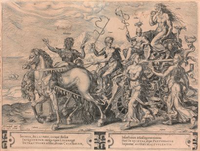 null D'APRÈS MARTIN VAN HEEMSKERCK (1498-1574) - Cercle des Vicissitudes des Choses...