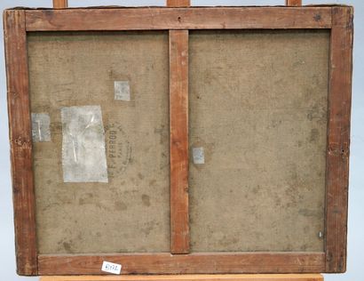 null MARCEL ADOLPHE BAIN (1878-1937) - Mendiante, 1913 - 布面油画，左下方有签名和日期。- 54 x 68,5...