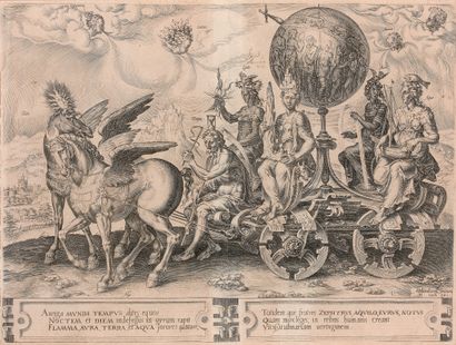 null D'APRÈS MARTIN VAN HEEMSKERCK (1498-1574) - Cercle des Vicissitudes des Choses...