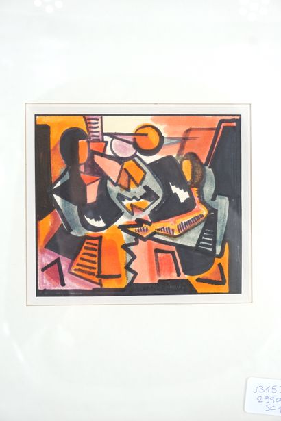 null 
"Daniel LANDER (1927-2013), la conversation et composition cubiste, deux techniques...