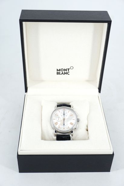 null 
MONT BLANC




Automatic




No. 7392. No. PLNG3LF17.




Chronographe bracelet...