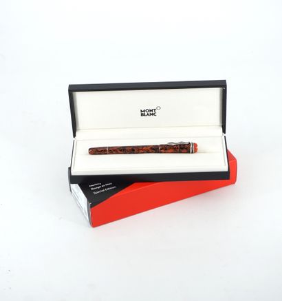 null MONTBLANC HERITAGE MARBLE Stylo plume de la collection Héritage Rouge et Noir,...