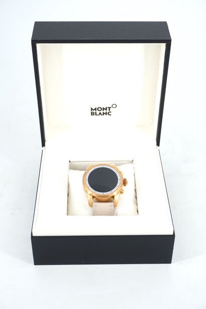 null MONT BLANC

Smart Watch « Summit »

Montre bracelet en métal doré. Lunette lisse....