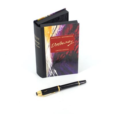 null MONTBLANC VOLTAIRE Stylo plume de la collection Ecrivains, sorti en 1995 à 20000...