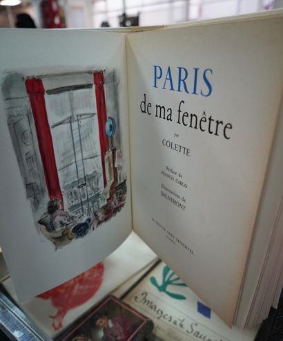 null DIGNIMONT Colette, Paris de ma fenêtre. Préface de Francis Carco. Illustrations...