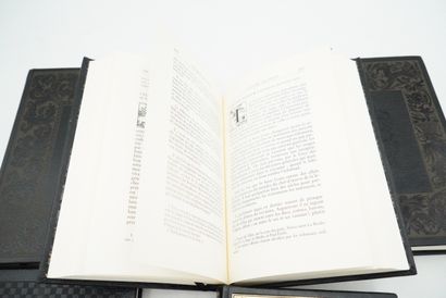 null PHILOSOPHIE, réunion de volumes édition Jean de BONNOT : Montesquieu (2 volumes),...