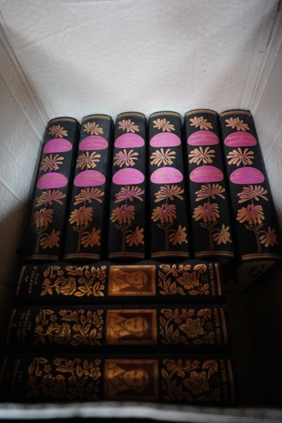 null Réunion de volumes des éditions Jean de BONNOT, Chateaubriand (6 volumes), Alexandre...