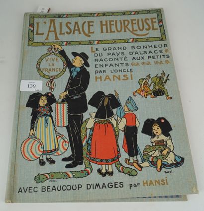 null L'Alsace Heureuse illustrée par HANSI, édition FLOURY.