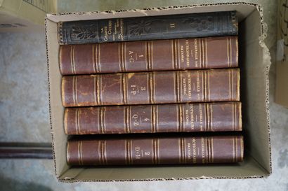null Lot de livres : MAZENOD, l'art de l'ancienne Chine ; 4 volumes Dictionnaire...