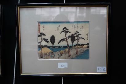 null Utagawa Hiroshige, Les cinquante-trois stations de la route du Tōkaidō, Station...