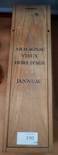 null 1 BOUTEILLE Armagnac Vieux Hors d'âge, Messieurs Janneau.