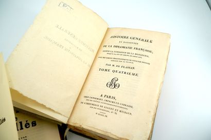 null Histoire générale et raisonnée de la Diplomatie Française par M. de Flassan,...