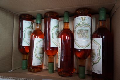 null 12 bouteilles, Rosée de Bertaud Belieu, Côte de Provence, 2001.