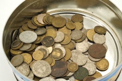 null Réunion de monnaies: Napoléon III, fin XIXe siècle et XXe siècle, principalement...