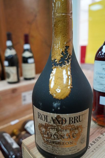 null 1 magnum 1,5L, Cognac Roland Bru, Napoléon, très vieille fine, distillerie des...