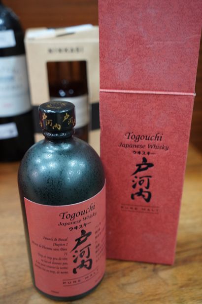 null Une bouteille de whisky japonais Togouchi pensées de Pascal chapitre 2.
