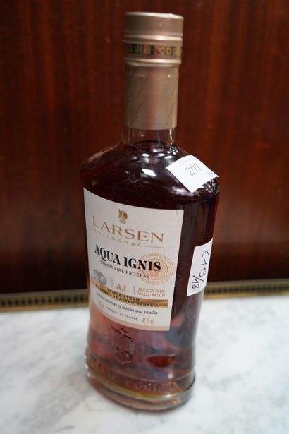 null 1 bouteille Cognac LARSEN, Aqua Ignis.
