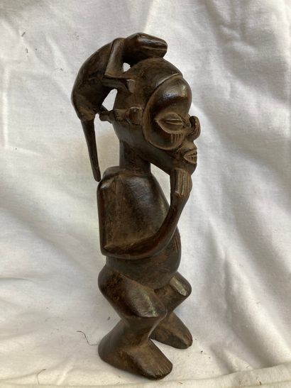 null Statuette de type Yaka, République Démocratique du Congo

Bois a patine brun...