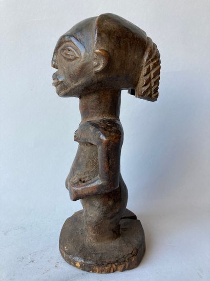 null Statuette de type Luba, République Démocratique du Congo

Bois à patine brune...