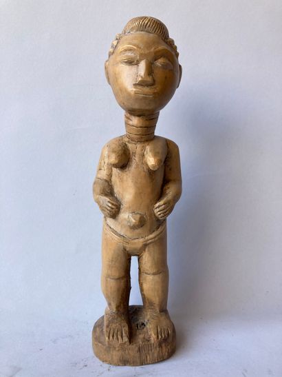 null Statuette de type Akan, Côte

d’lvoire

Bois à patine claire H : 32,5 cm



Représentation...