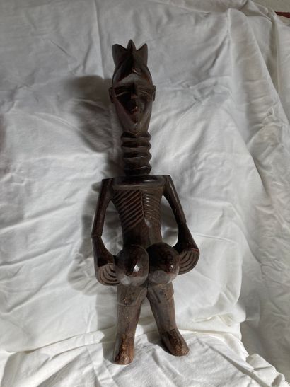 null Statue de type Mende, Sierra Leone

Bois à patine brune H : 57 cm



Travail...