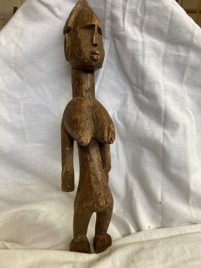 null Statuette féminine de style

Bambara, Mali

Bois à patine brune H : 47,5 cm



Travail...