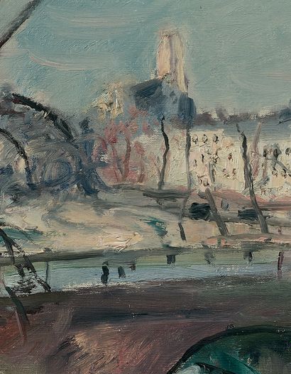 Charles CAMOIN (1879-1965) Paris, le Pont Marie, c. 1929
Huile sur toile, signée...