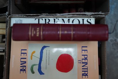 null * Important lot de livres brochés et reliés, dont Jean Lorrain, Théophile Gauthier,...