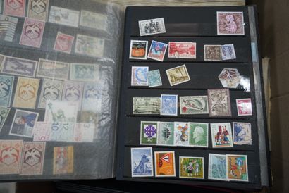 null Important lot de timbres, dont Europe, Allemagne, Italie, France et étrange...
