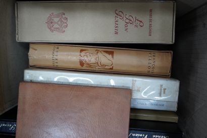 null *Lot de livres dont François Villon, Henri de Régnier, Les Sonnets de L'Arétin...
