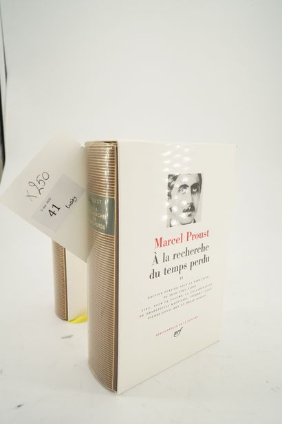 null *La Pléiade, Proust, A La recherche du temps perdu I II, 2 volumes sous emb...