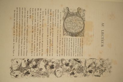 null 
BRETAGNE (Anne de). Le livre d'heures de la Reine Anne de Bretagne, traduit...