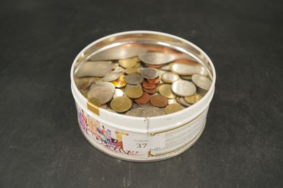 null Ensemble de monnaies et billets divers