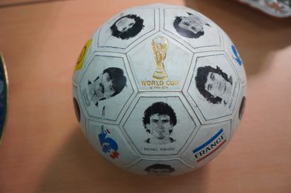 null Ballon de foot, coupe du Monde Mexico, 1985