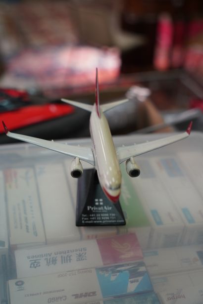 null 
Aéronautique, ensemble de miniatures de compagnies aériennes de marque HERPA,...