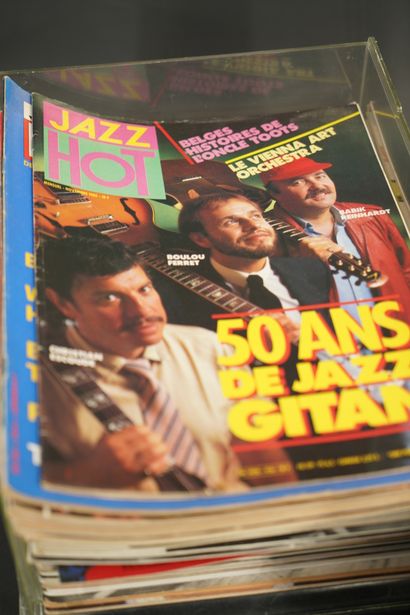 null Ensemble de revues de jazz : Jazz magazine, Jazzman, Jazz Hot. C. 1958/2001...