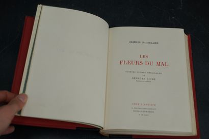 null Charles BAUDELAIRE, Les fleurs du Mal, Neuilly sur Seine, chez l'Artiste, un...